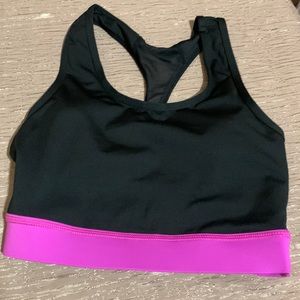 Rise by LuLaRoe Sports Bra Black Pink Size XS